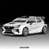 Digital Modifikasi Toyota Agya Bergaya Rally Ala Gazoo Racing