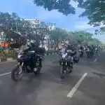 Bikers Honda Bikin Convoy Merdeka untuk Sambut Kemerdekaan