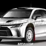 Digital Modifikasi Toyota Vios Baru Adopsi Gaya Rally Look