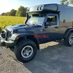 Jeep Wrangler Dipasang Camper Kit, Siap Jelajah Medan dan Berkemah