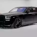 Rolls-Royce Phantom Dimodifikasi Full Hitam Pakai Body Kit Sporty!