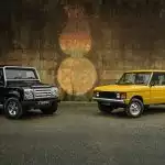Range Rover Classic dan Land Rover Defender Dimodifikasi Jadi Mobil Listrik