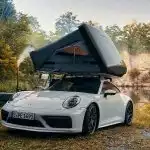 Porsche 911 Pakai Roof Tent OEM Bisa Langsung Diajak Kemah