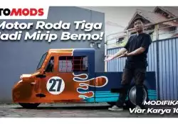 VIDEO: Bedah Moger Atenx Katros - Modifikasi Viar Karya 100 - OtoMods | Indonesia