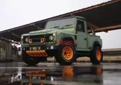Bedah Modifikasi Land Rover Defender 90 Pick-up, Sampai Harus Potong Fender!