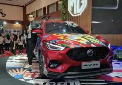 Kolaborasi MG dan Seniman Lokal Hadirkan Artwork di Jakarta Auto Week 2023