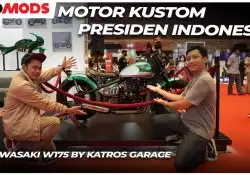 VIDEO: Sejarah Motor Kustom Kawasaki W175 Presiden Joko Widodo | OtoMods - Indonesia