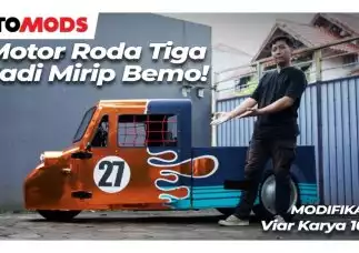 VIDEO: Bedah Moger Atenx Katros - Modifikasi Viar Karya 100 - OtoMods | Indonesia