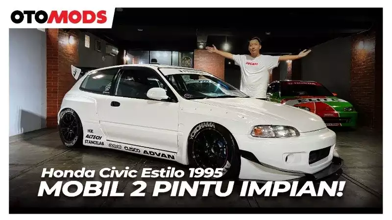 VIDEO: Honda Civic Estilo Pakai Wide Body Kit Pandem - OtoMods | Indonesia