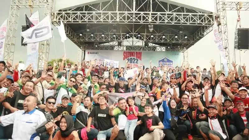 Ribuan Mobil Ramaikan Jambore Suzuki Club 2022 di Jakarta