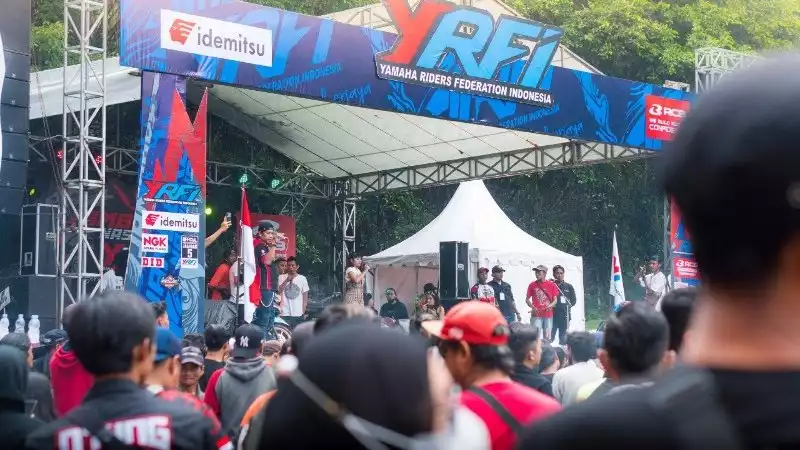 Ribuan Yamaha Riders Federation Indonesia Hadiri Jambore Nasional Ke-5 di Yogyakarta