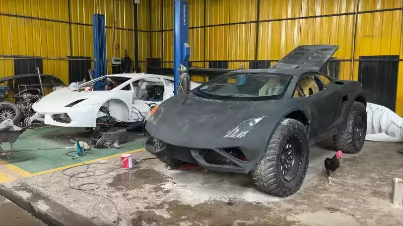 Lamborghini Galardo, Sasis Toyota Hilux, Mesin Lexus, Siap Off-Road!