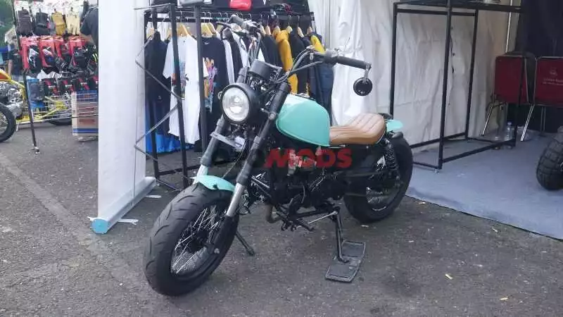 Rainbow Moto Builder Bikin Monkey Bobber, Klaim Banyak Disukai Wanita?
