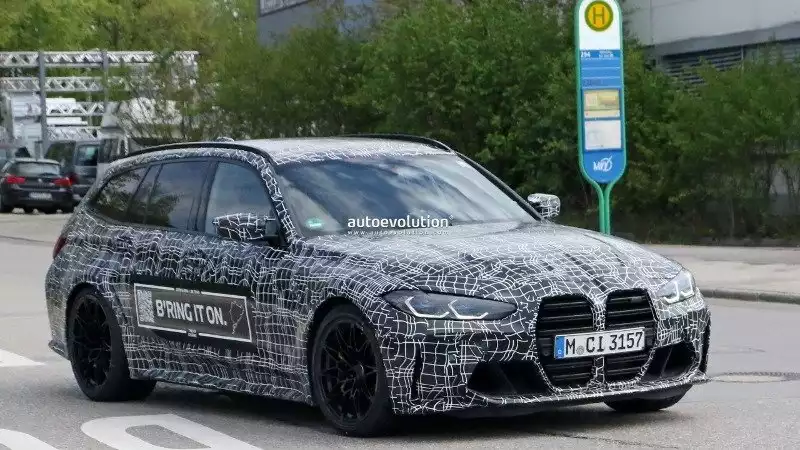 Teaser BMW M3 Touring 2023 di Nurgburgring, Lap Time Cuma 7 Menit?