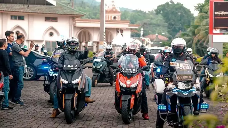 Ribuan XMax Owners Ramaikan Tour and Gathering di Yogyakarta